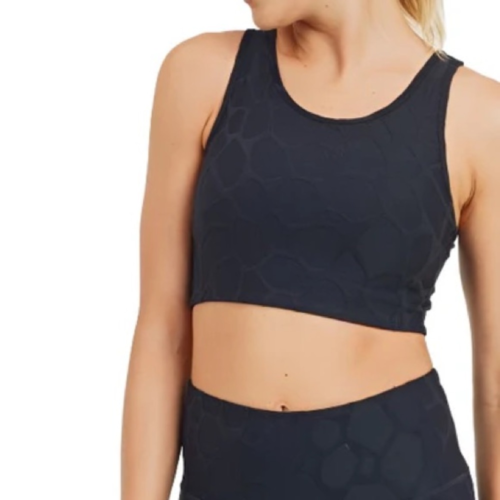 Mono B Giraffe Jacquard Sports Bra & Legging Set - Picture 4 of 11